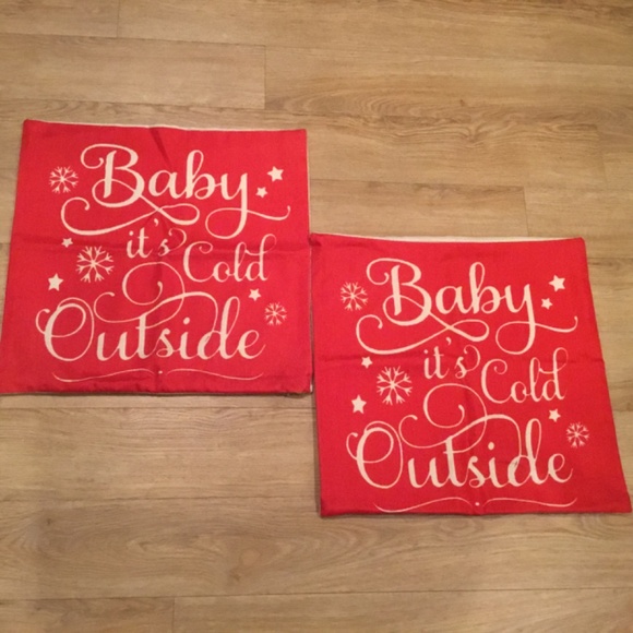 Set Of Two Christmas Pillow Case Covers - Picture 2 of 4